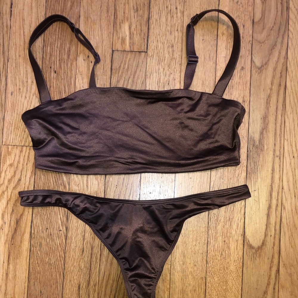 Skims silk two piece -medium